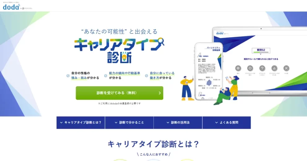 ICQキャリアタイプ診断（doda）